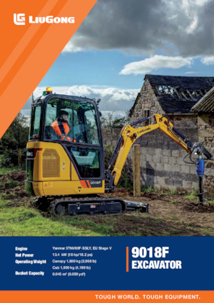 Minibagger Liugong 9018F