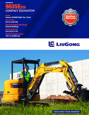 Minibagger Liugong 9035EZTS
