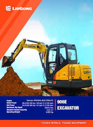 Minibagger Liugong 906E