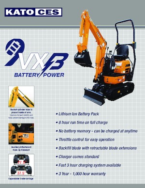 Minibagger Kato 9VXB