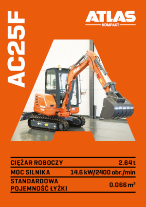 Minibagger Atlas Kompakt AC 25F 