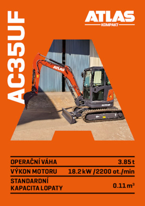 Minibagger Atlas Kompakt AC 35UF