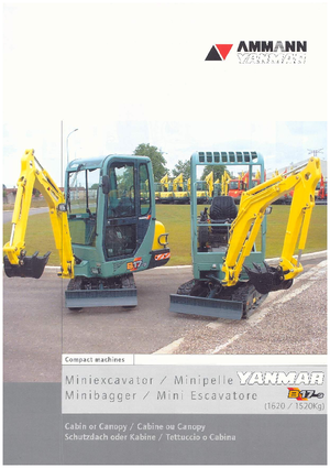 Minibagger Yanmar B 17-3