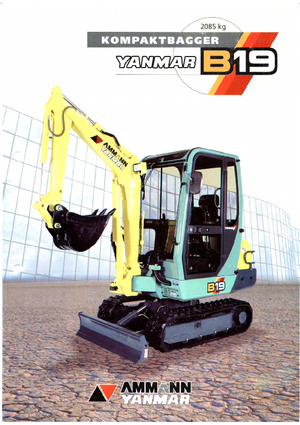 Minibagger Yanmar B 19