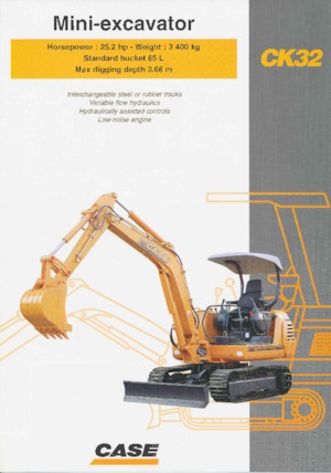 Minibagger Case CK32 