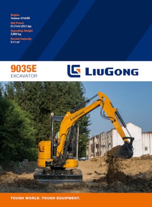 Minibagger Liugong 9035E
