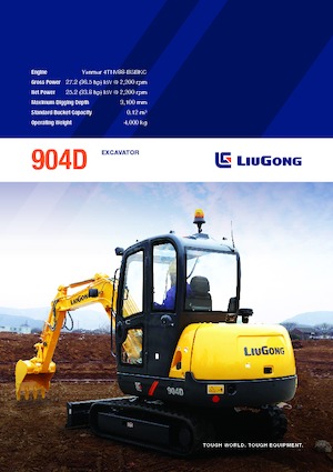 Minibagger Liugong 904D