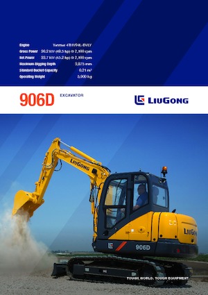 Minibagger Liugong 906D 