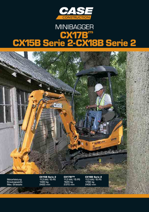 Minibagger Case CX18B S-2