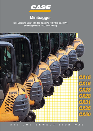 Minibagger Case CX 31