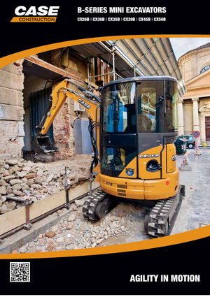 Minibagger Case CX35B ZTS