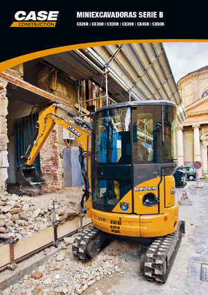 Minibagger Case CX35B ZTS