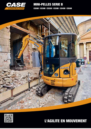 Minibagger Case CX35B ZTS