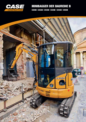 Minibagger Case CX35B ZTS