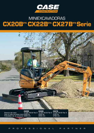 Minibagger Case CX 27 B
