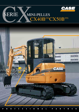 Minibagger Case CX 40 B ZTS