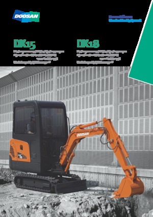 Minibagger Doosan DX 18