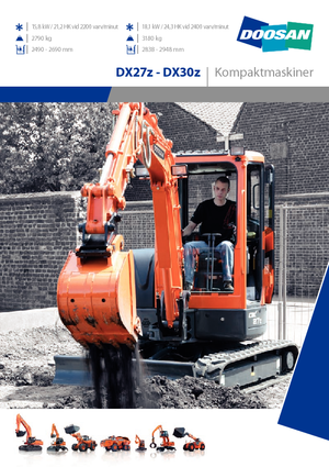 Minibagger Doosan DX30Z