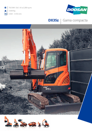 Minibagger Develon DX35Z