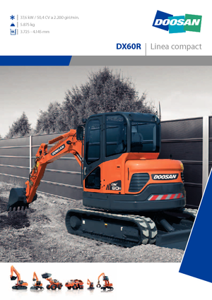 Minibagger Doosan DX 60 R