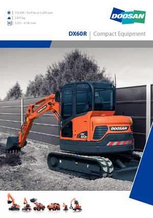 Minibagger Doosan DX 60 R
