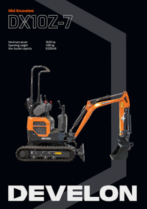 Minibagger Develon DX10Z 