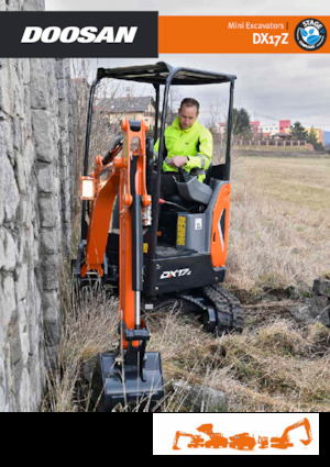 Minibagger Develon DX17Z