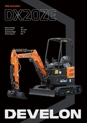 Minibagger Develon DX20ZE 
