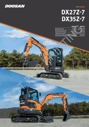 Minibagger Doosan DX27Z-7