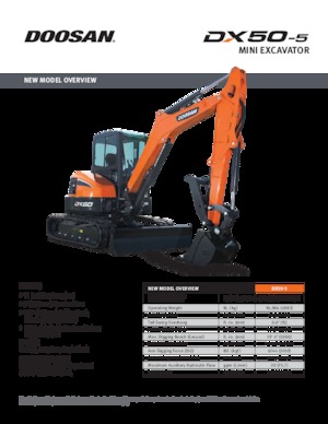 Minibagger Doosan DX50-5