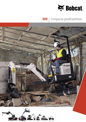 Minibagger Bobcat E08