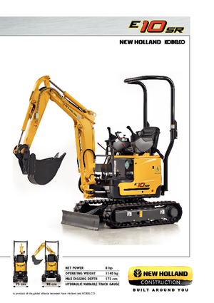 Minibagger New Holland E10SR
