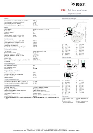 Minibagger Bobcat E 16