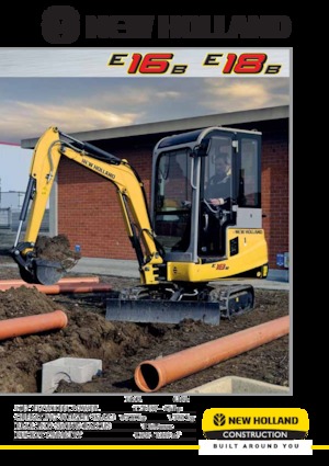 Minibagger New Holland E16B