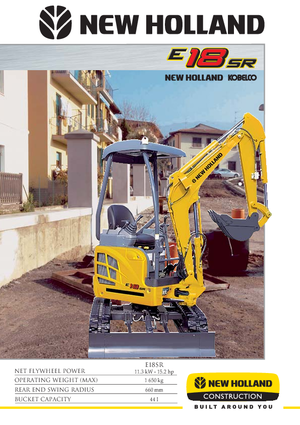 Minibagger New Holland E18SR