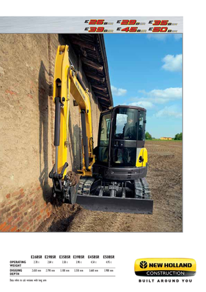 Minibagger New Holland E50B SR