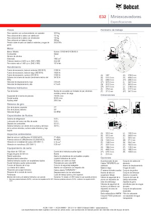 Minibagger Bobcat E32