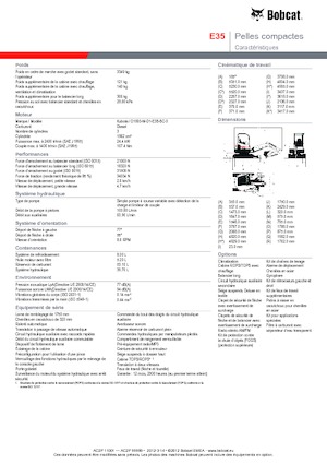 Minibagger Bobcat E35