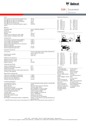 Minibagger Bobcat E35