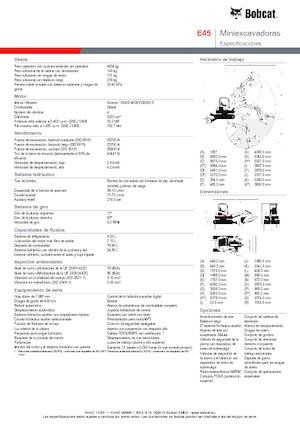 Minibagger Bobcat E45