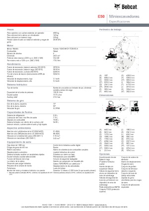 Minibagger Bobcat E50z