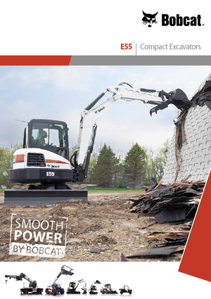 Minibagger Bobcat E55