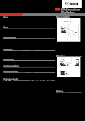 Minibagger Bobcat E19