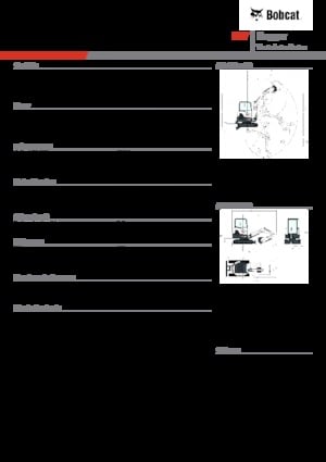 Minibagger Bobcat E27