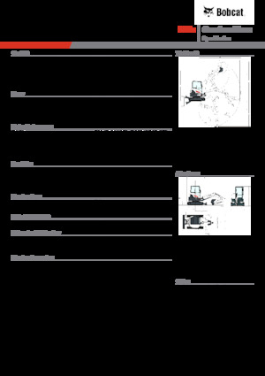 Minibagger Bobcat E35z
