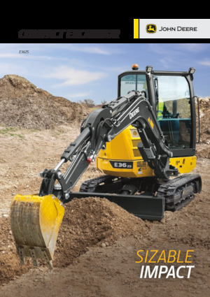 Minibagger John Deere Construction E36ZS