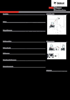 Minibagger Bobcat E50z