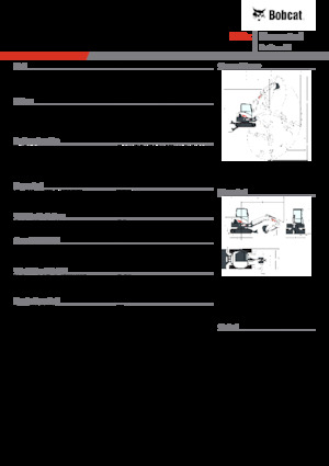 Minibagger Bobcat E50z
