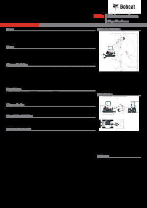 Minibagger Bobcat E55z