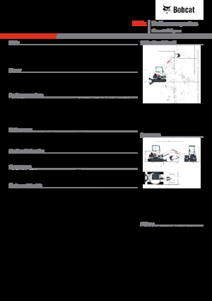 Minibagger Bobcat E55z